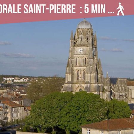 Ღ Le Saintois • Au Coeur De Ville, Spacieux & Wifi Saintes Kültér fotó