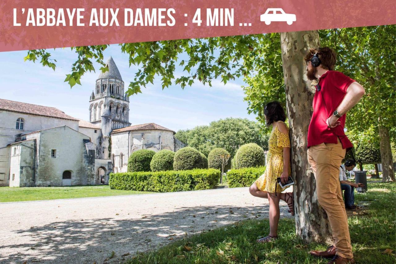 Ღ Le Saintois • Au Coeur De Ville, Spacieux & Wifi Saintes Kültér fotó